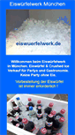 Mobile Screenshot of eiswuerfelwerk.de